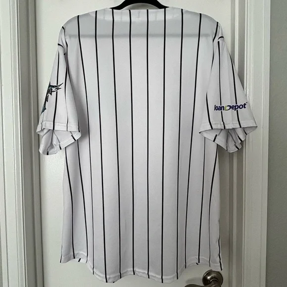 MLB • Los Marlins Classic Baseball Jersey - Adult Size XL - Collector’s Item - Picture 6 of 11